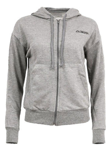 Kappa Campera - Logo Wood Hoodie Fz Greybl 0