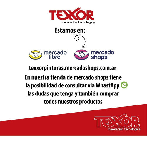 Esmalte Sintético Secado Rápido X 1 L Texxor 1