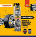 Kit 4 Reparador Pneu Furo Instantâneo 400ml Carro Bike Moto 4