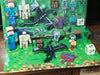 Mojang Minecraft Action Figures Set of 10: Steve, Creeper, TNT, Dragon & More 2