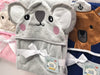 Baby Hooded Towel Featuring Embroidered Animals - 0-2 Years - 100% Cotton 6