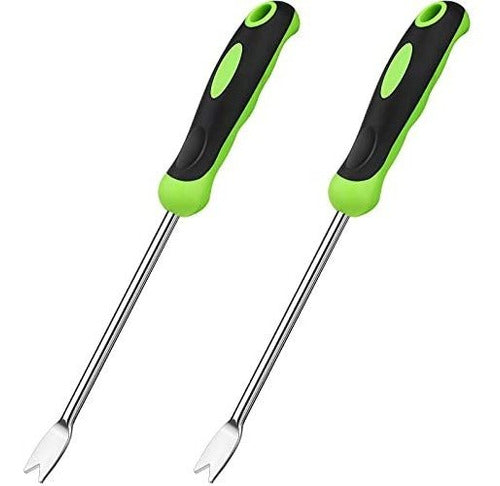 Honoson Gardening Hand Weeding Tool - 2 Piece Manual Weeder Set 0