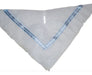 Children's White Fliselina Poncho - Street Vendor Costume 1