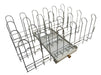 Fark White/Chrome Shoe Rack for 12 Pairs – Wardrobe Interior 1