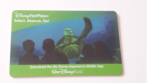 Lote X7 Tarjetas Coleccion Gift Card Disney World Park Gabym 7