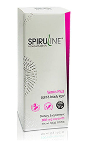 Hg Spiruline- Venos Plus X 100 Cap 0