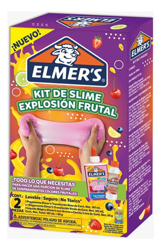 Elmer's Fruity Explosion Slime Kit - Set of 2 Pieces 0