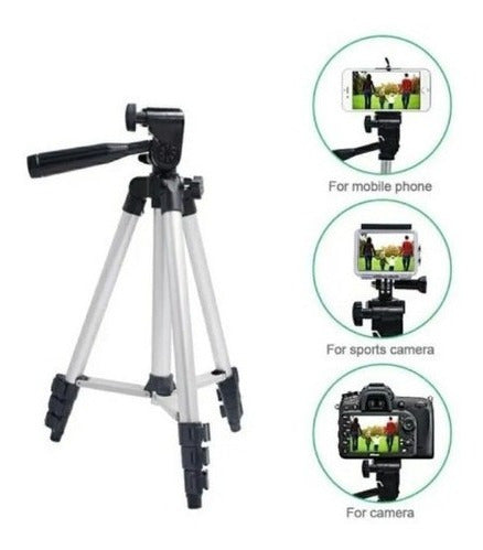 Tripode Para Smartphone TriPod 3110 - Altura Maxima 1.02mt 1