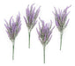 Ling's Moment Lavanda Púrpura Artificial, 4 Arbustos Flor Li 0