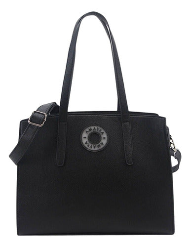 Amayra Black Casual Handbag 0