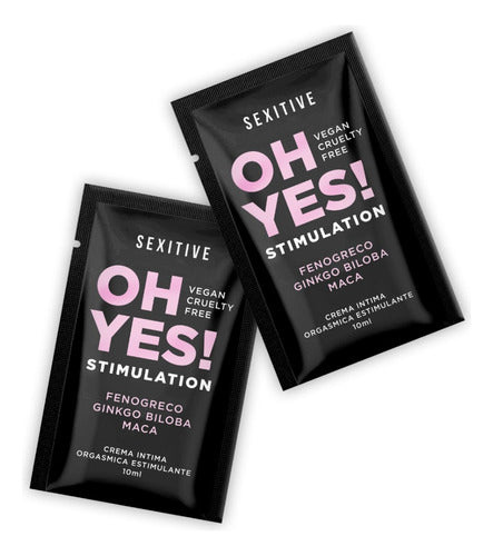 Sexitive Oh Yes! Pack X5 Orgasmic Stimulating Cream 0