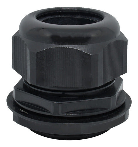 Prensacable Plastico 1 3/4 Ajuste 22 A 32mm Negro Conico 0