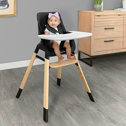 Dream On Me Nibble Compact Wooden High Chair 1