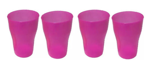 Pack of 10 Neon Matte Fluorescent Disposable Cola Cups 5