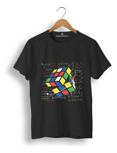 Memo Estampados: Rubik Cube Printed T-Shirt 0