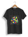 Memo Estampados: Rubik Cube Printed T-Shirt 0