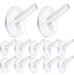 Namalu 12 Transparent Acrylic Adhesive Hooks for Home 0