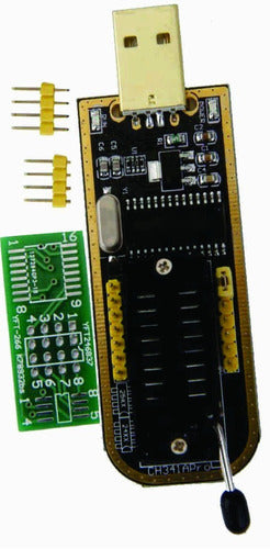 Programador Ch341a Ch341 Usb 24/25 Serie Eeprom Flash 0