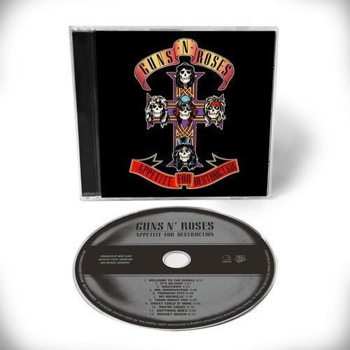 Guns N' Roses – Appetite For Destruction CD - Guns N' Roses  Appetite For Destruction Cd Nuevo