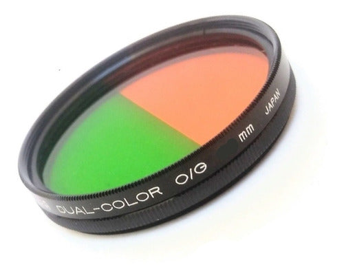 Hoya 58mm Dual Color Filter - Orange Green - Japan 0