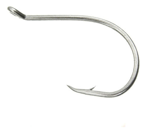 Mystix Hooks for Bream/Carp 92553 Size 1 x100 Nickel Plated 0
