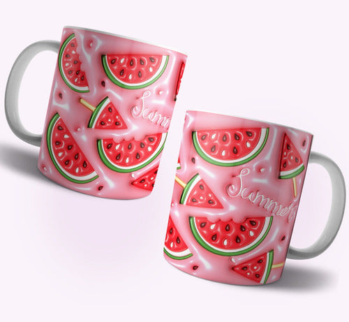 3D Inflated Effect Sublimation Templates for Kids' Mugs #T132 8