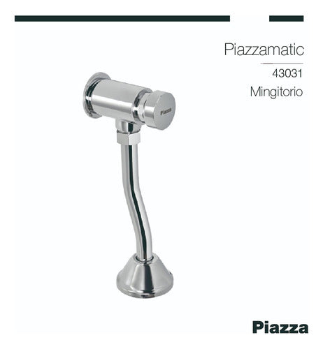 Piazza Timed Urinal Valve Faucet 1