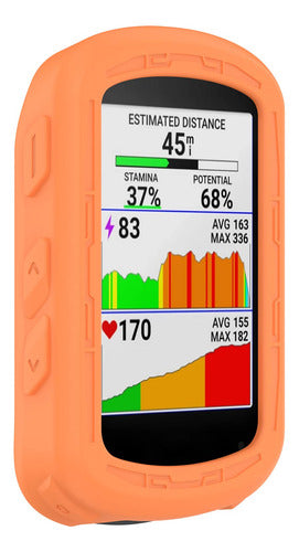 Bangyee Silicone Case for Garmin Edge 540/840 (Orange) 0