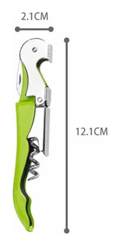 NG Double Action Wine Corkscrew Bottle Opener 7