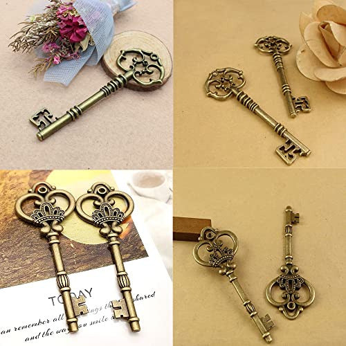 Salome Idea Vintage Skeleton Keys 20u XL (78-83mm) Bronze 3