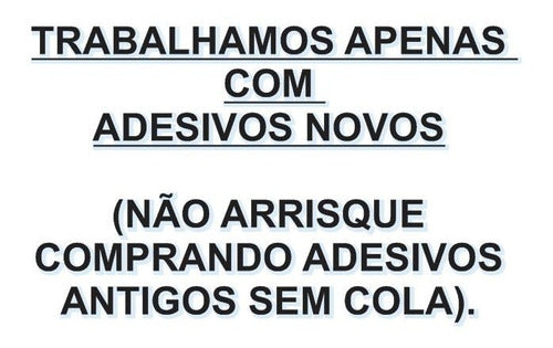 Adesivos Precaução Honda Afrika Twin 2019 2