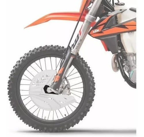 Polisport Front Brake Disc Cover for KTM EXC 125 2T 2008 to 2015 7