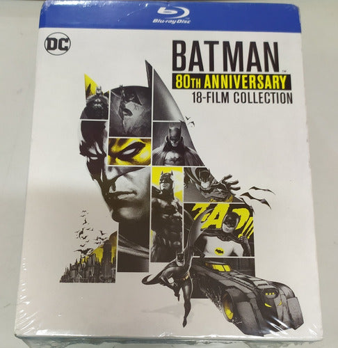 Blu Ray Batman 80 Anniversary 18 Film Dc Marvel Original
