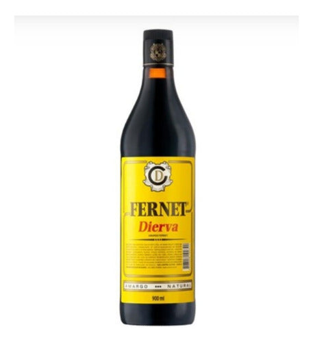 Kit 2 Fernet Dierva Amargo 900ml Aperitivo Garrafa Contini 0