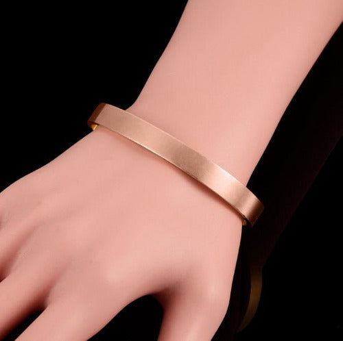 Sainsberry Rose Gold Therapy - Pulsera Curativa De Cobre, Unisex - Artr 5