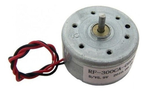 5-motor Eixo 6mm Para Arduino,dvd,playstation Rf-300as 5.9v 3