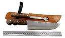 LA MULITA Set Cuchillo Y Tenedor Artesanal 18 Cm Grabados Láser Opc 0