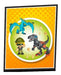 Pinypon Action Pack Two Dinosaurs and a Bentancor Figure 1