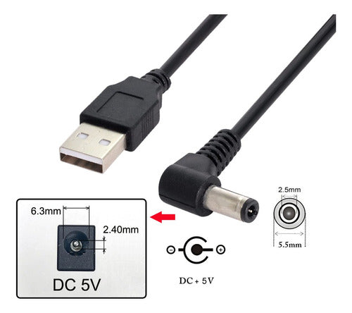 Cablecc USB 2.0 Type A Male Right Angle 90 Degrees 0.21 1