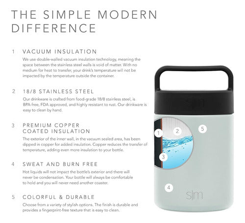 Simple Modern Insulated Food Jar Thermos 4