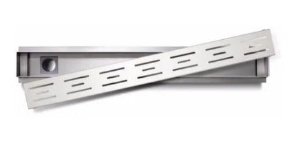 Atrim Fluenza Linear Drain Inca 70cmx7cm Stainless Steel 1