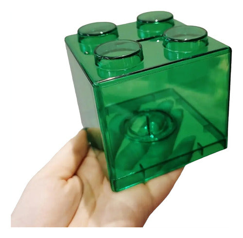 Generic Acrylic Cube Coin Bank for Educational Understanding 0