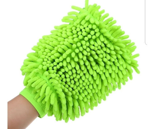 YQ Microfiber Sponge Glove for Car Cleaning 0