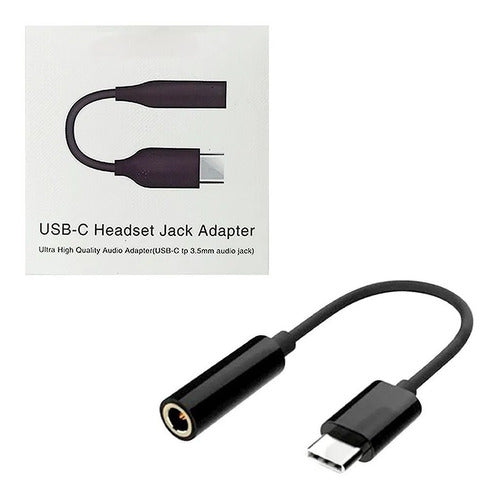 Adaptador Tipo C A Jack Para Samsung 0