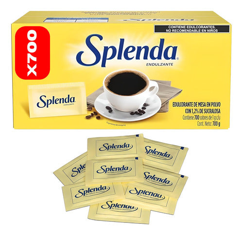 Splenda 700 Edulcorante Endulzante Para Diabéticos En Polvo 0