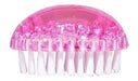 LeFemme Oval Pink Nail Brush Manicure 1