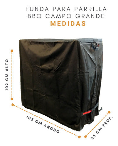 CoverALL Funda Parrilla Bbq Grill Luqstoff Doble Lona Pesada - Imperm 1