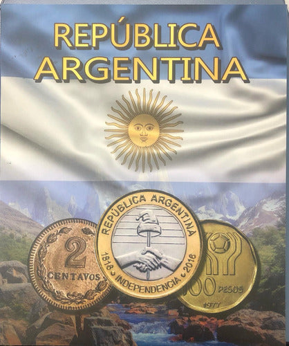 Illustrated Coin Album for Coins of Argentina 1896-2023 0