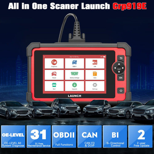 Escaner Launch Crp919e Profesional De Diagnóstico Automotriz 1