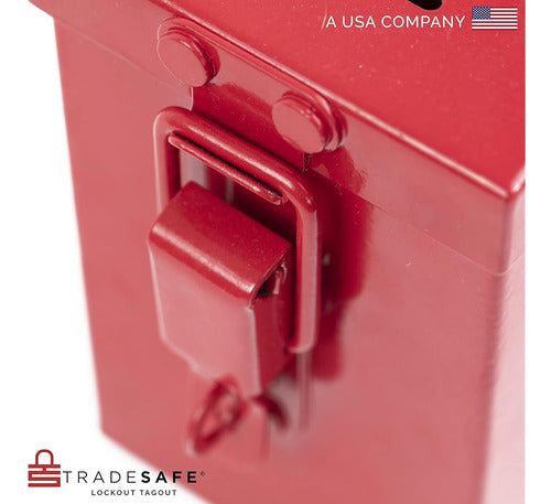 Tradesafe Lockout Tagout Group Lock Box - Premium LOTO Group 3